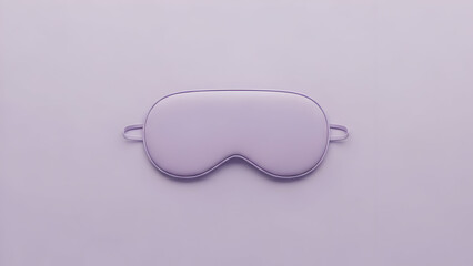 Soft lavender sleep mask for restful night's sleep