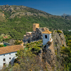 Obraz premium Guadalest, Spain. Tourist Attraction. Travel 