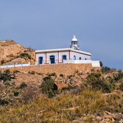 Albir, Spain. Lighthouse del Albir. Benidorm resort	