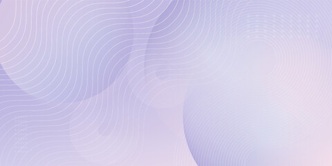 Abstract purple gradient background with circular line and halftone texture