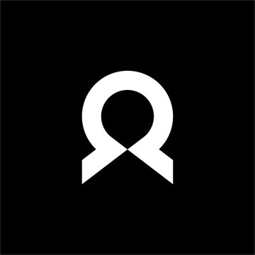 Sleek abstract Omega logo. A modern, futuristic icon with elegant curves, perfect for luxury jewelry or premium tech brands.