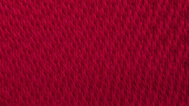 Seamless red woven texture background with diagonal pattern animated background