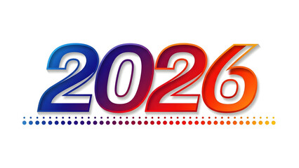 The year 2026 is prominently displayed in a vibrant colorful graphic design