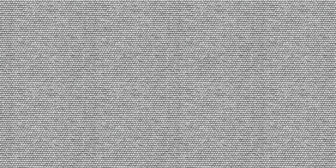Light gray heather canvas swatch background texture. Seamless fabric material backdrop pattern.