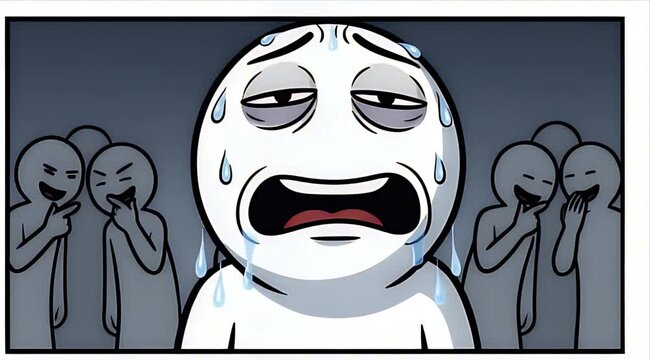 Tears of the Tormented: Solo Sorrow Amidst Mocking Shadows