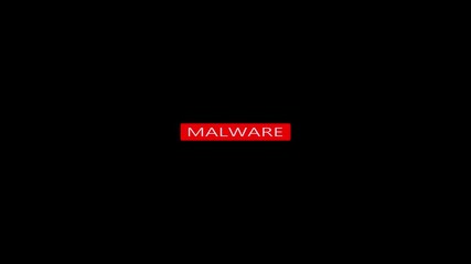 Glowing malware symbol with indicating virus infection alert sign cyber security threat icon exclamation representing and digital danger concept on background. - Powered by Adobe
