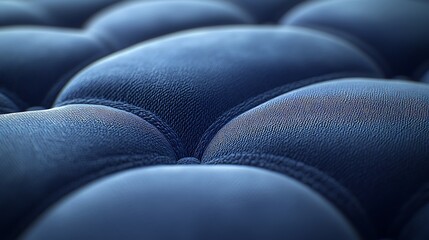Fototapeta premium Dark Blue Quilted Texture.