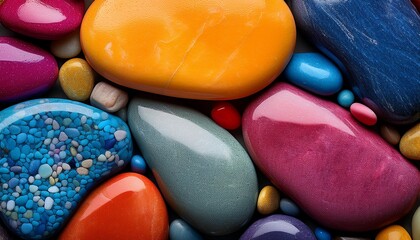 Colorful Stones Background