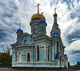Assumption of Our Lady cathedral, years of construction 1903 - 1912. City Maloyaroslavets, Russia