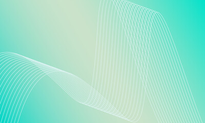 An abstract background with white lines on a green background. The image creates a modern and stylish design.