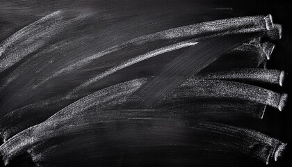 Black And White Chalk Board