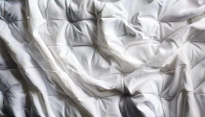 White Bedding Sheets Texture For Background