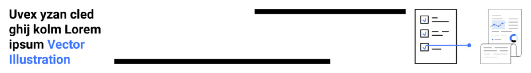 Obraz premium Workflow automation, business analytics, data analysis, process management, technology concepts, productivity tools. Checklist connecting to analytics. Workflow automation and business analytics