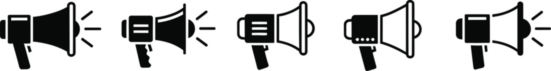 Black and white icons of various fashion items including a dress and suit with boots and glasses