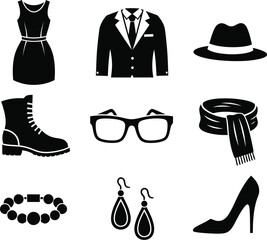 Halloween themed collection featuring a jack-o-lantern ghost and witch hat with bats and spider webs