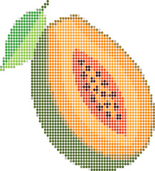 Simple Fruit Pixel Art