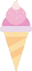 Pink Ice Cream Pixel Art