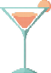 Red Drink Pixel Art Design