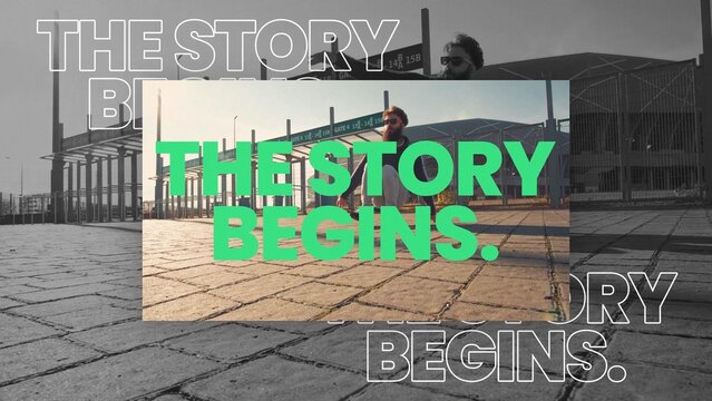 Dynamic Kinetic Intro Opener Animation Modern Panels