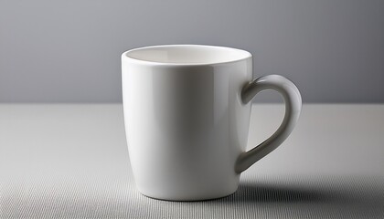 Fototapeta premium White Ceramic Mug