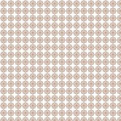 Fototapeta premium Seamless floral vector pattern with hearts vintage decorative design