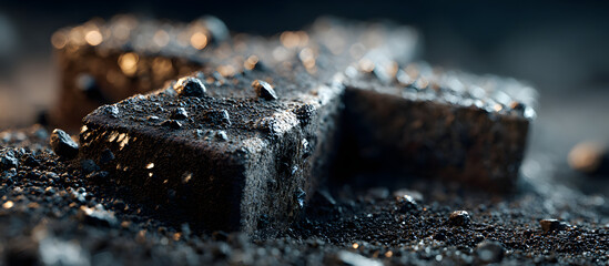 Drawing of cross in ash symbolizing religion sacrifice redemption Jesus Ash Wednesday lent Good Friday Copy space image Place for adding text or design