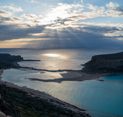 Balos Lagoon  Crete Greece