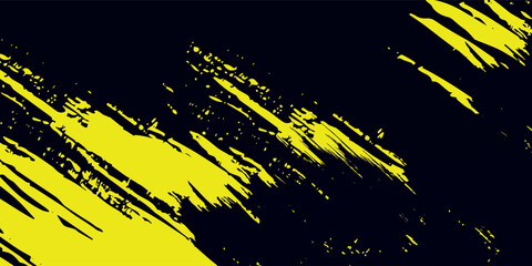 Yellow and dark blue halftone dots gradient color pattern grunge texture background. Dot.modern pop art sport style vector illustration