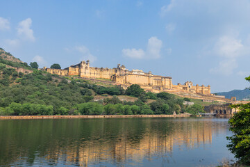 Obraz premium Amber fort during the day, Jaipur 