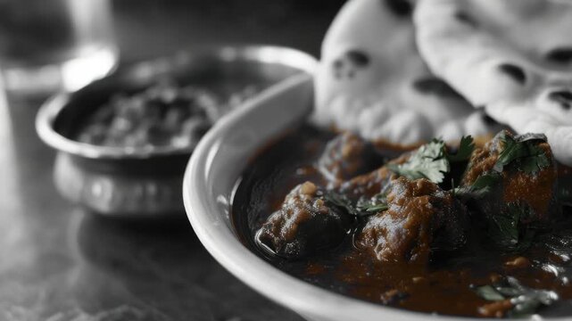 Mouthwatering meal on a table.