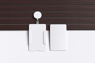 Id Card Holder Mockup