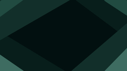 Obraz premium Dark green background, Dark green Overlapping Glass Pattern Background.