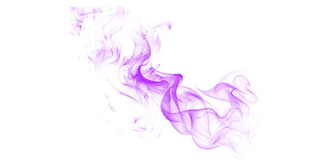 Vibrant purple smoke swirls on a deep black background an ethereal abstract texture Ideal for mystical digital art magic © Master