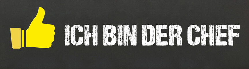 Ich bin der Chef	
