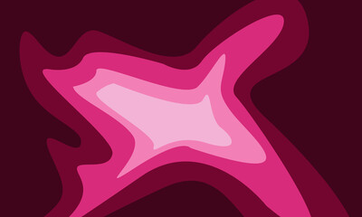 An abstract background with pink curved shapes. The image creates a modern and stylish design.