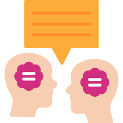 Team Discussion Speech Bubbles Icon