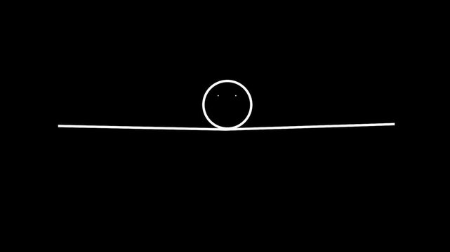 Chopsticks rest on a black plate like a bright full moon glowing in the dark night sky