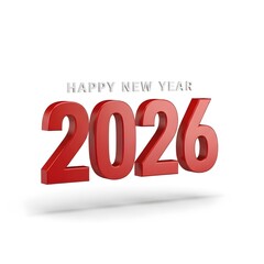 2026 Happy New Year Greeting Banner. Christmas Holiday Dark Banner with Golden numbers date 2026 on Dark Festive Background