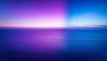 Soft Gradient Transition From Purple To Blue With A Subtle Light Streak