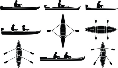 Rowboat Icon Set  Rowboat Icons &ndash; Top Collection