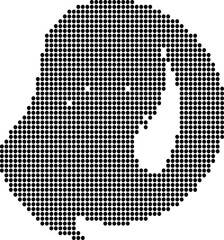 Simple Animal Dot Pattern
