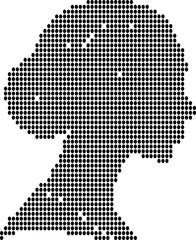 Simple Dog Head Pattern