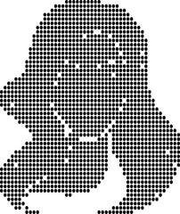 Simple Dog Pattern Design