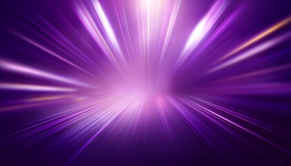 Purple Gradient Blur Rays Lights Abstract Background