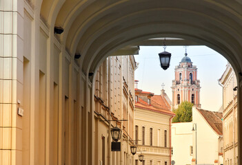 Cityscape of Vilnius, Lithuania