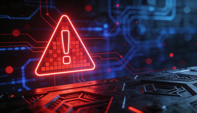 A software error warning amidst a crisis backdrop