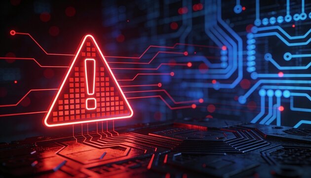 A software error warning amidst a crisis backdrop - Powered by Adobe