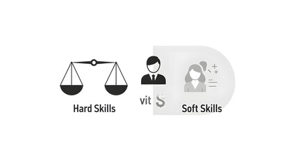 Professional balance: Hard and soft skills on a minimal scale