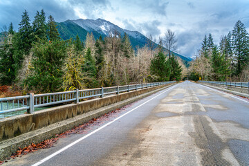Snoqualmie River Highway