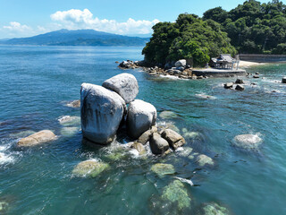 愛媛県松山市　白石ノ鼻の巨石群